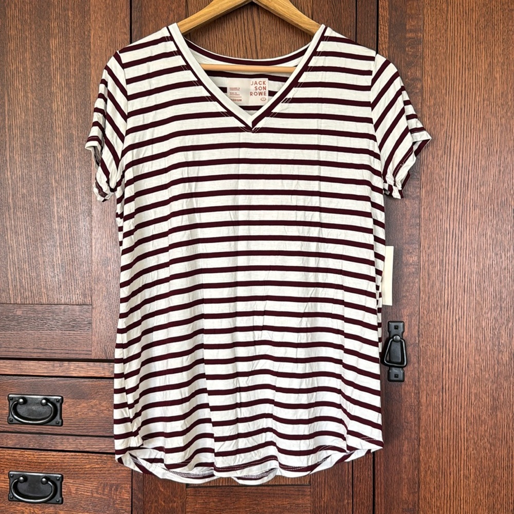 NWT Jackson Rowe Girlfriend Tee